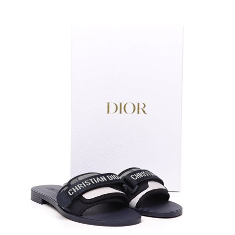 dior revolution slides blue|dio r evolution slide.